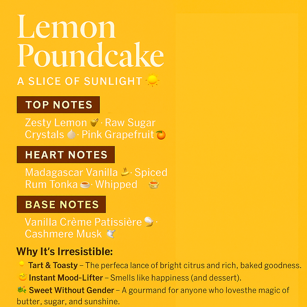 Lemon Poundcake Eau De Parfum