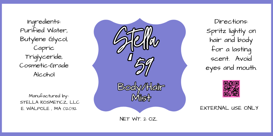 Stella 59 Body & Hair Mist