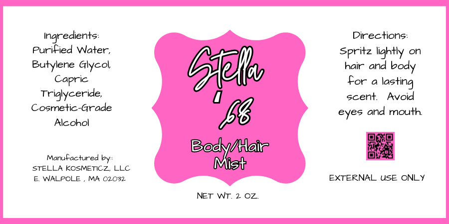 Stella 68 Body & Hair Mist