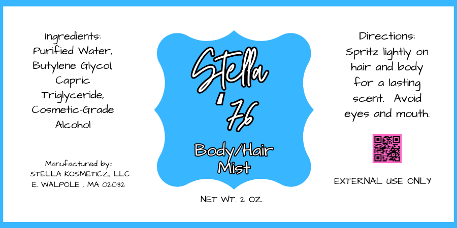 Stella 76 Body & Hair Mist