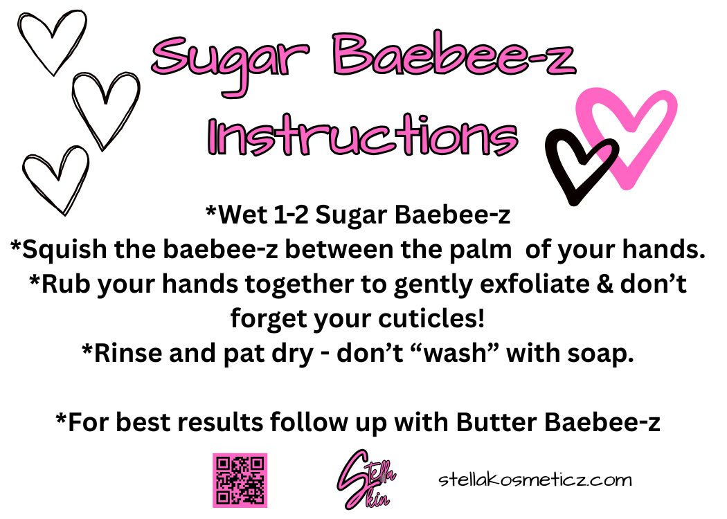 Non Scented Sugar Scrub Baebee-z