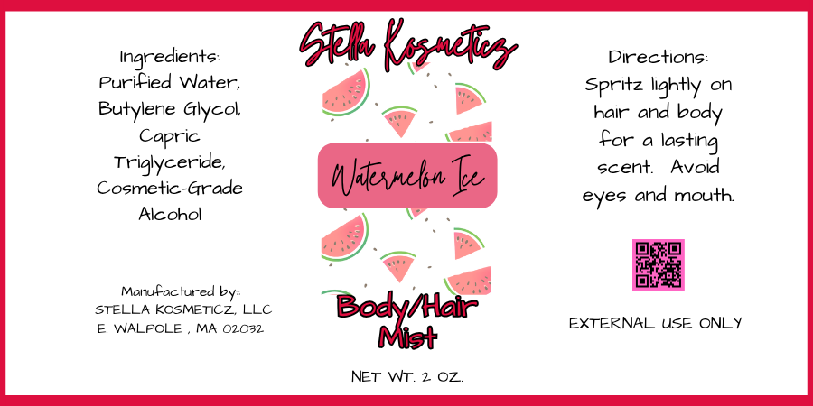 Watermelon Ice Body & Hair Mist