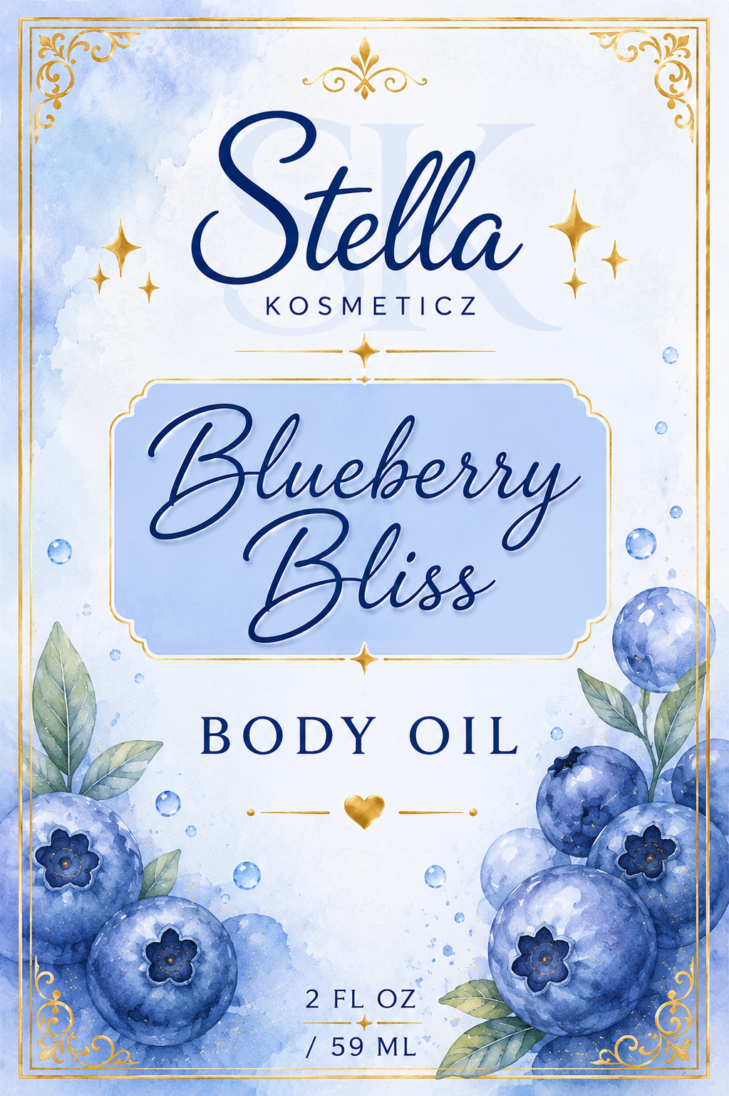 Blueberry Bliss Body Oil