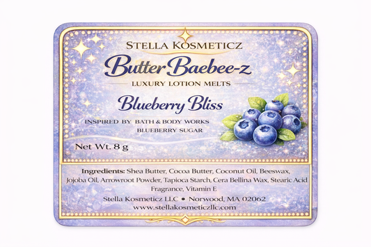 Blueberry Bliss Butter Baebee-z