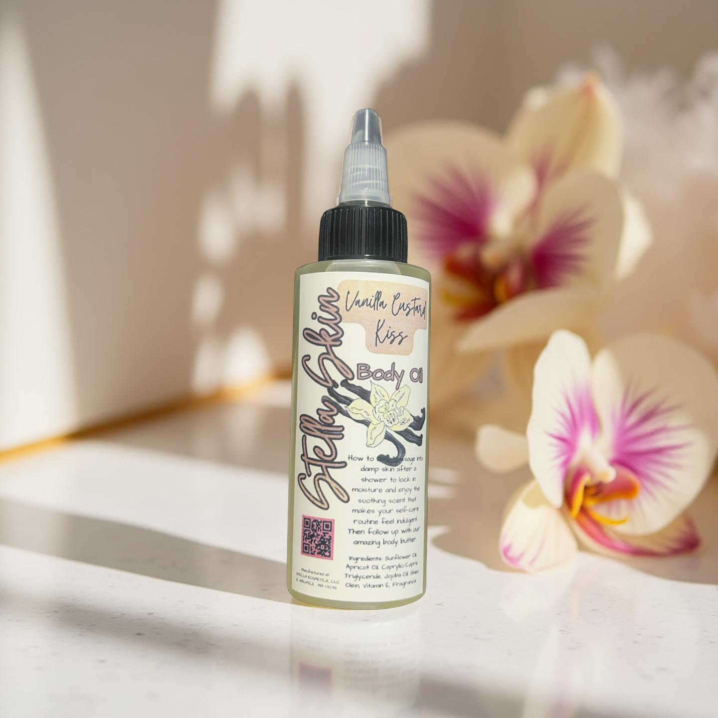 Vanilla Custard Kiss Body Oil