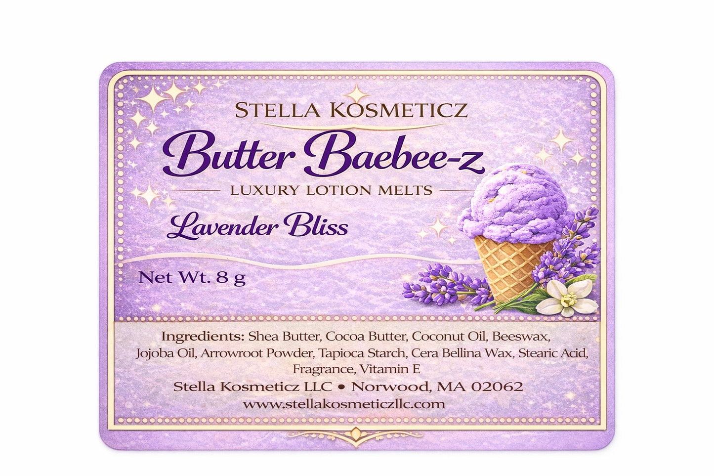 Lavender Bliss Body Butter Baebee-z
