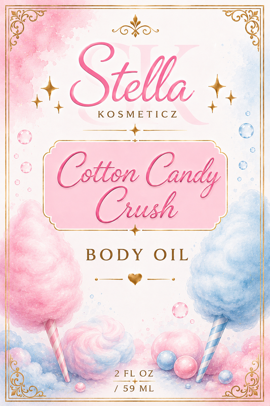 Cotton Candy Crush Body Oil