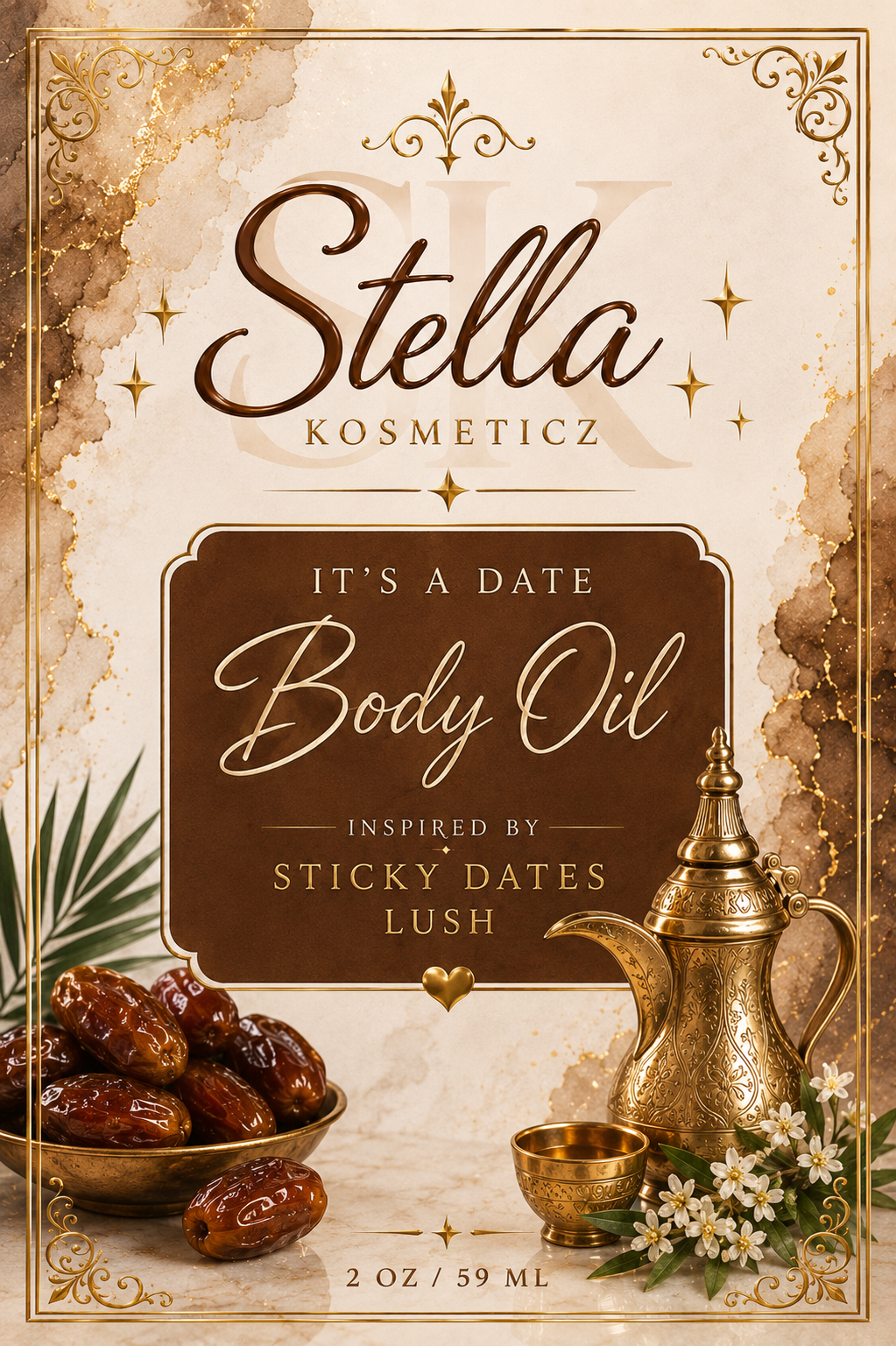 It's A Date Body Oil