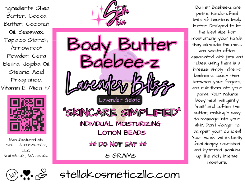 Lavender Bliss Body Butter Baebee-z
