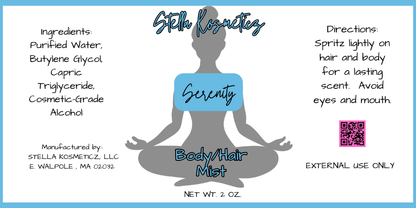 Serenity Body & Hair Mist