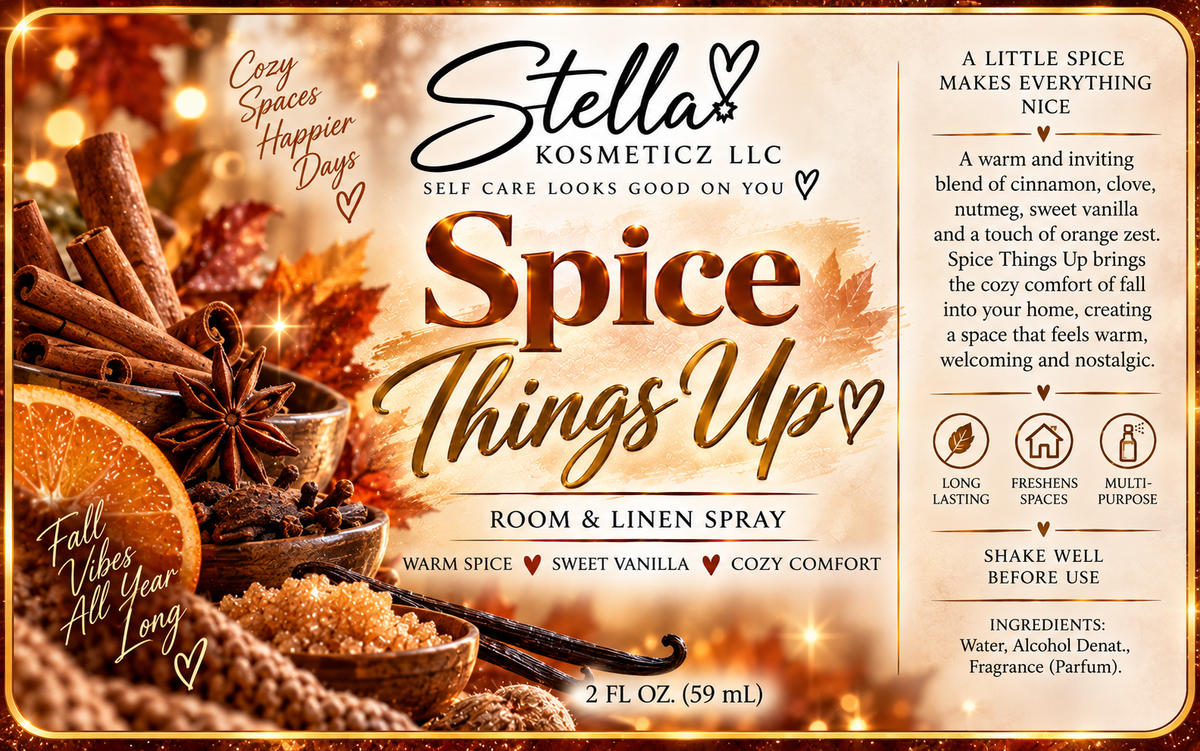 Spice Things Up Room & Linen Spray