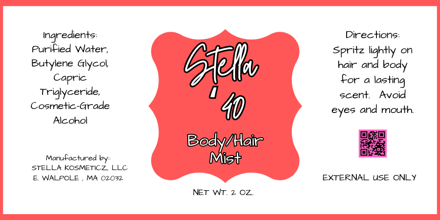 Stella 40 Body & Hair Mist