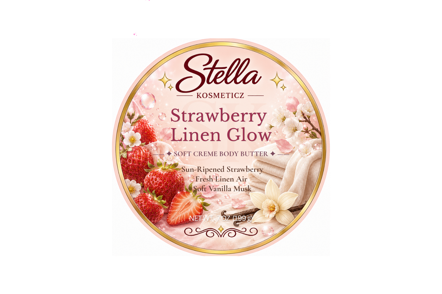 Strawberry Linen Glow (Inspired by Love-O-Matic)