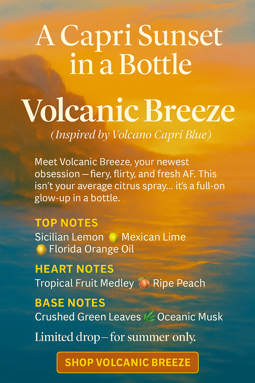 Volcanic Breeze Eau De Parfum