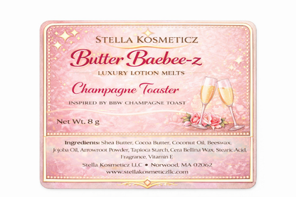 Champagne Toaster Body Butter Baebee-z