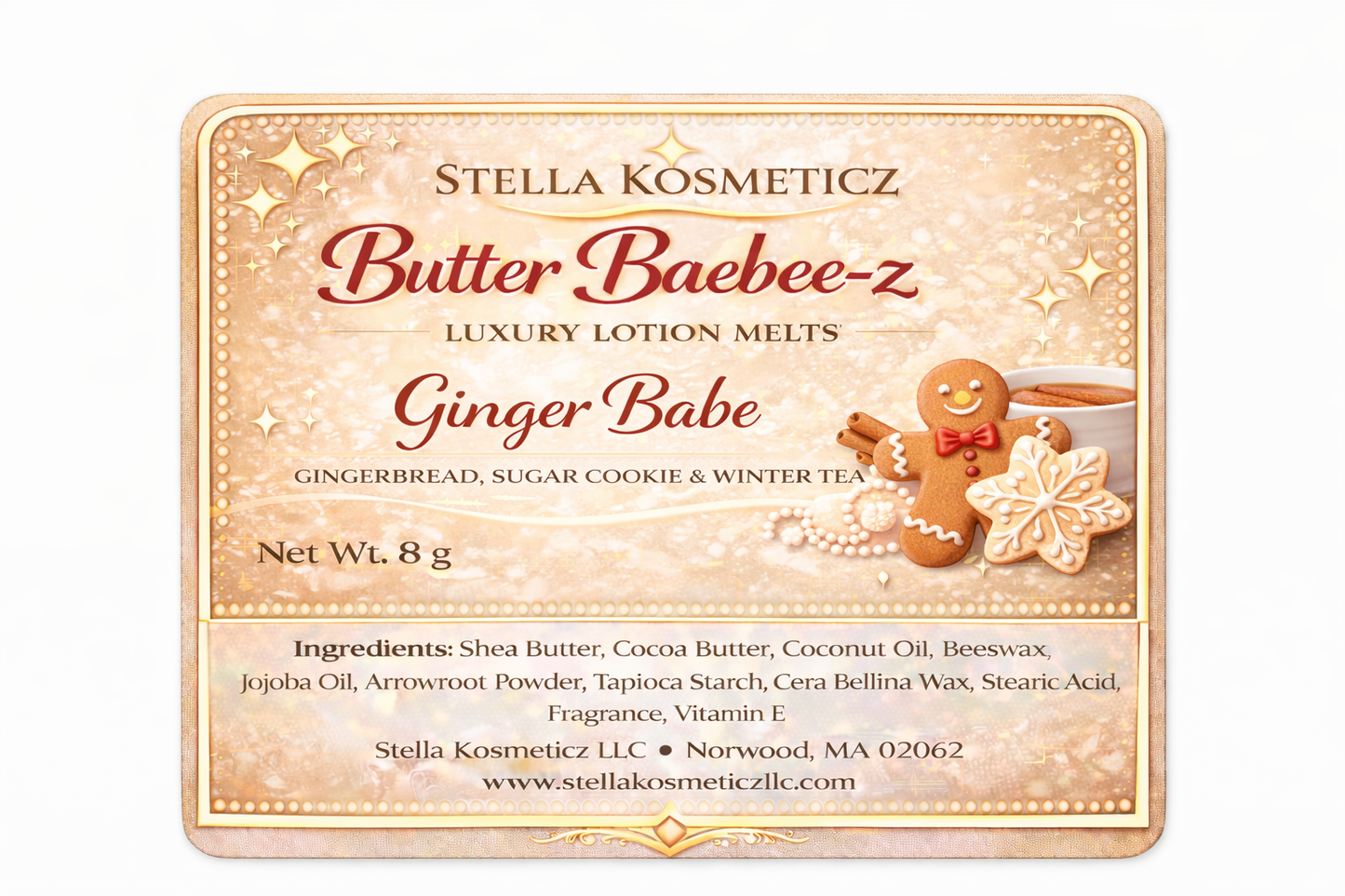 Ginger Babe Body Butter Baebee-z