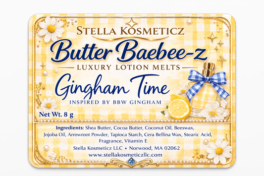 Gingham Time Body Butter Baebee-z