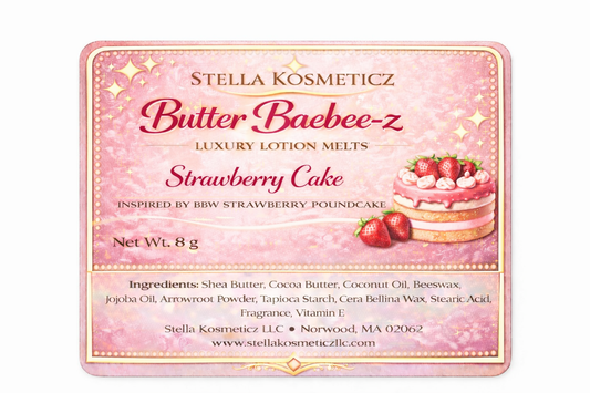 Strawberry Cake Body Butter Baebee-z