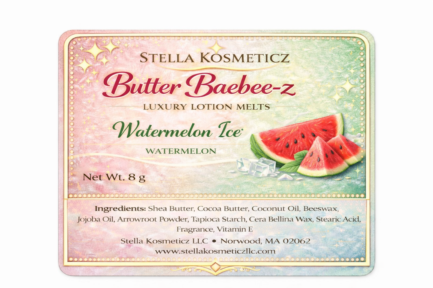 Watermelon Ice Body Butter Baebee-z