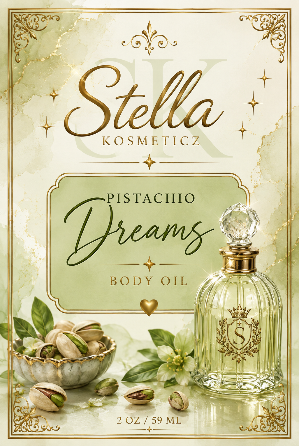 Pistachio Dreams Body Oil